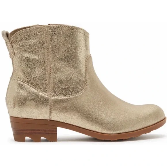 SOREL Lola ll Bootie in Sandy Tan “Gold” NWT Size 9.5 - Picture 5 of 16